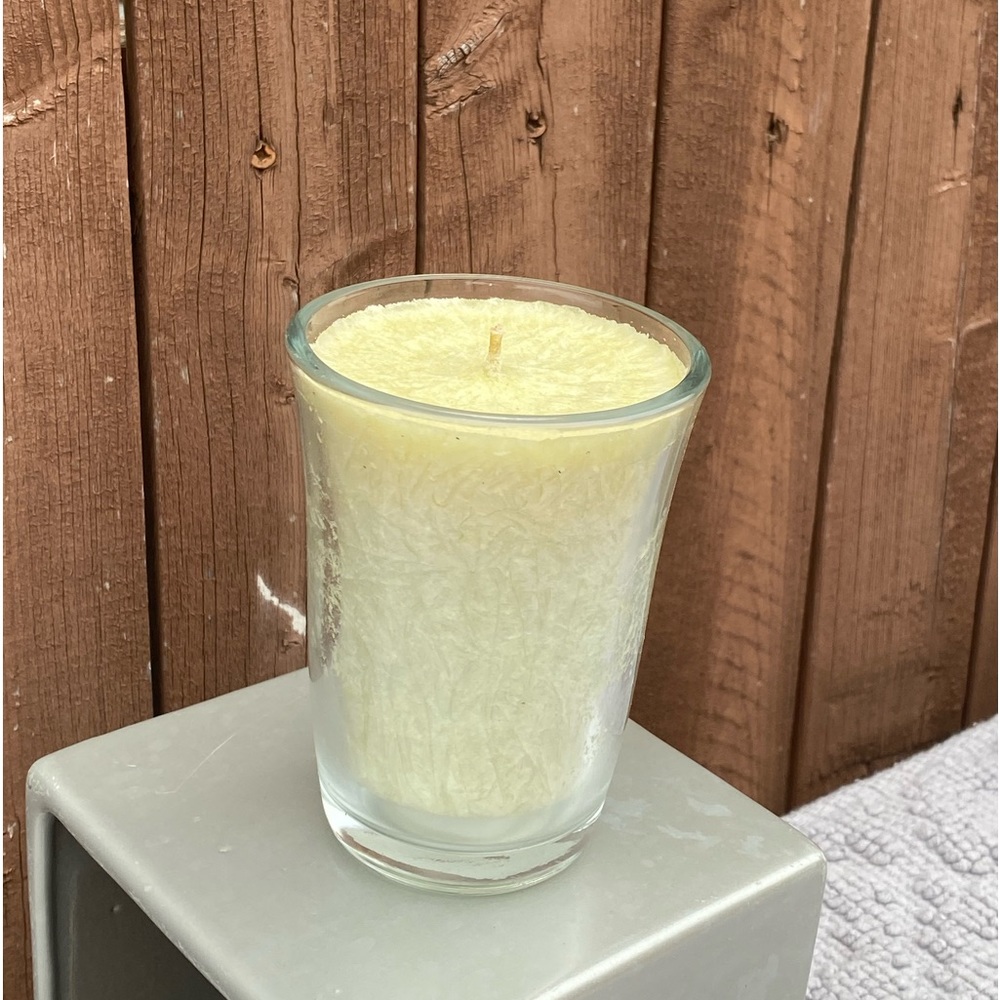 LaTeeDa by home interiors Natural Palm Wax Candle Spring Meadow